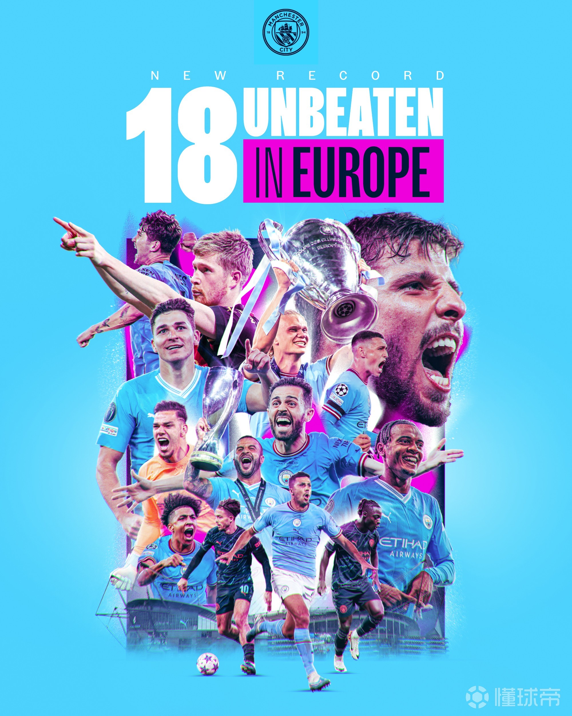 曼城球员发挥精彩，赢得胜利晋级