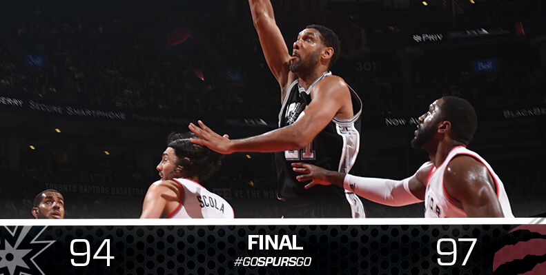 猛龙胜国王，马刺惨败老鹰