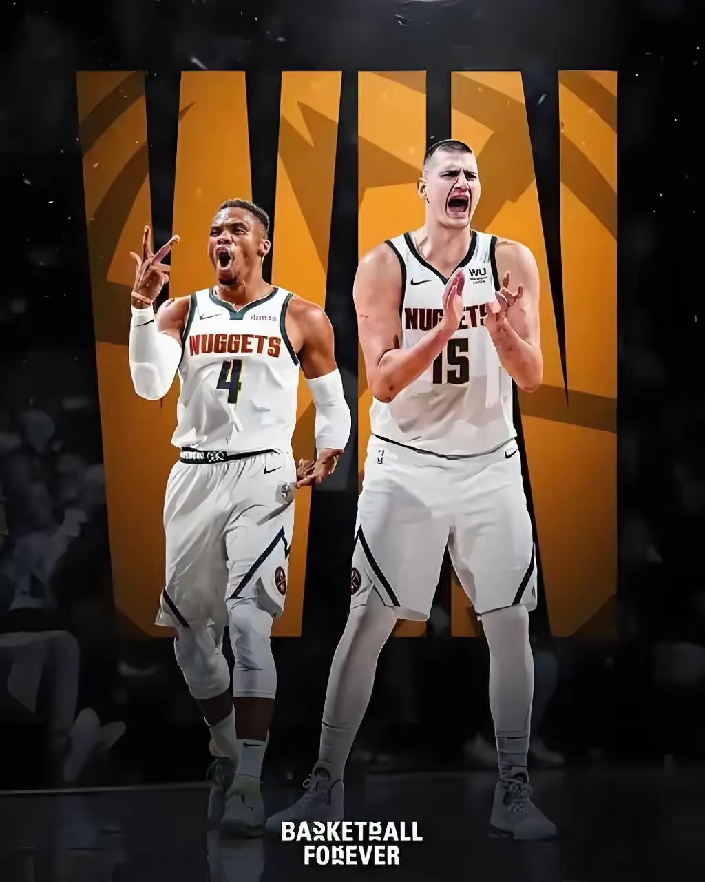 广东队翻盘掘金，约基奇高光表现